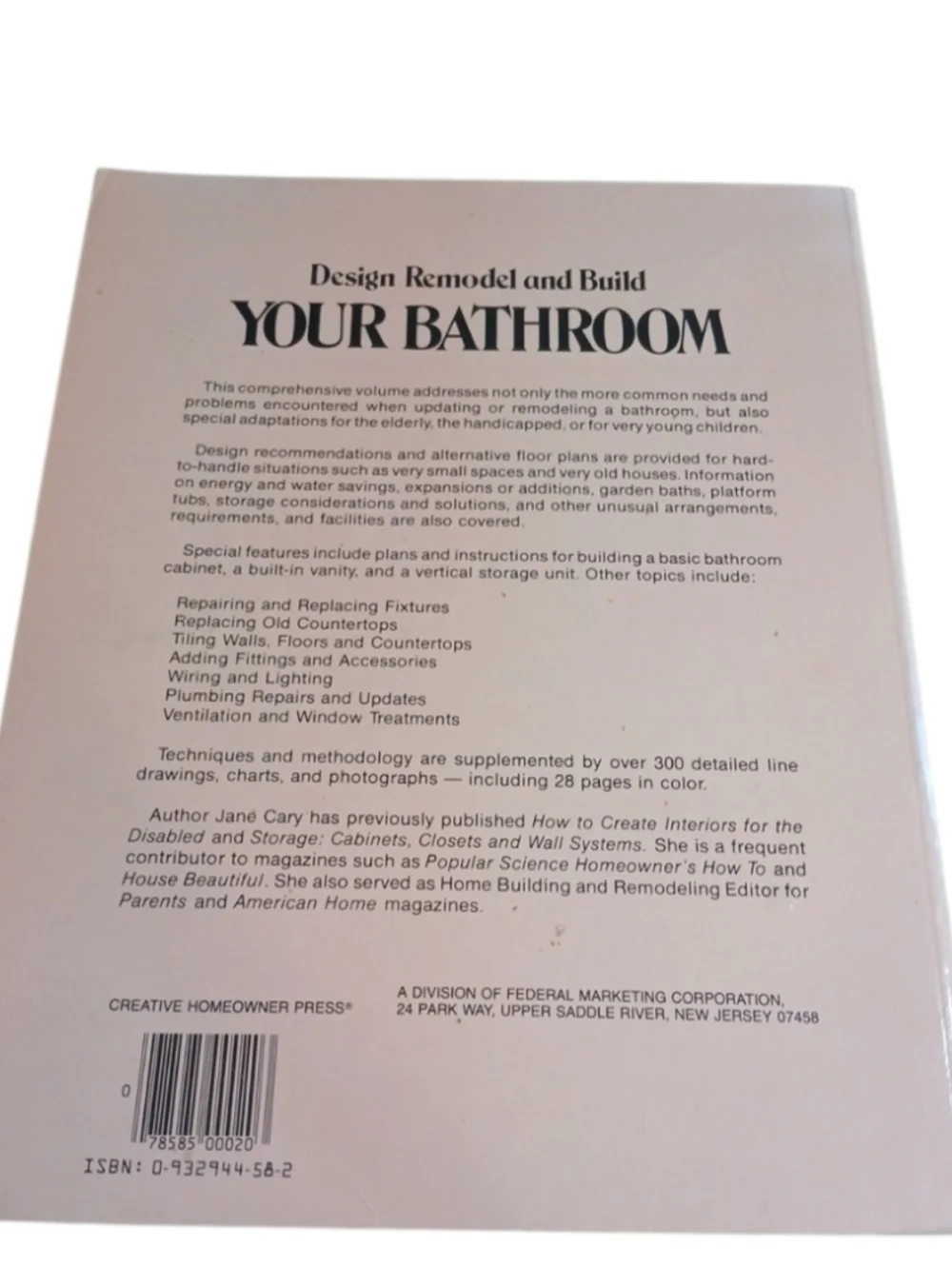 Your Bathroom Design Remodel and Build - Home Bath Book